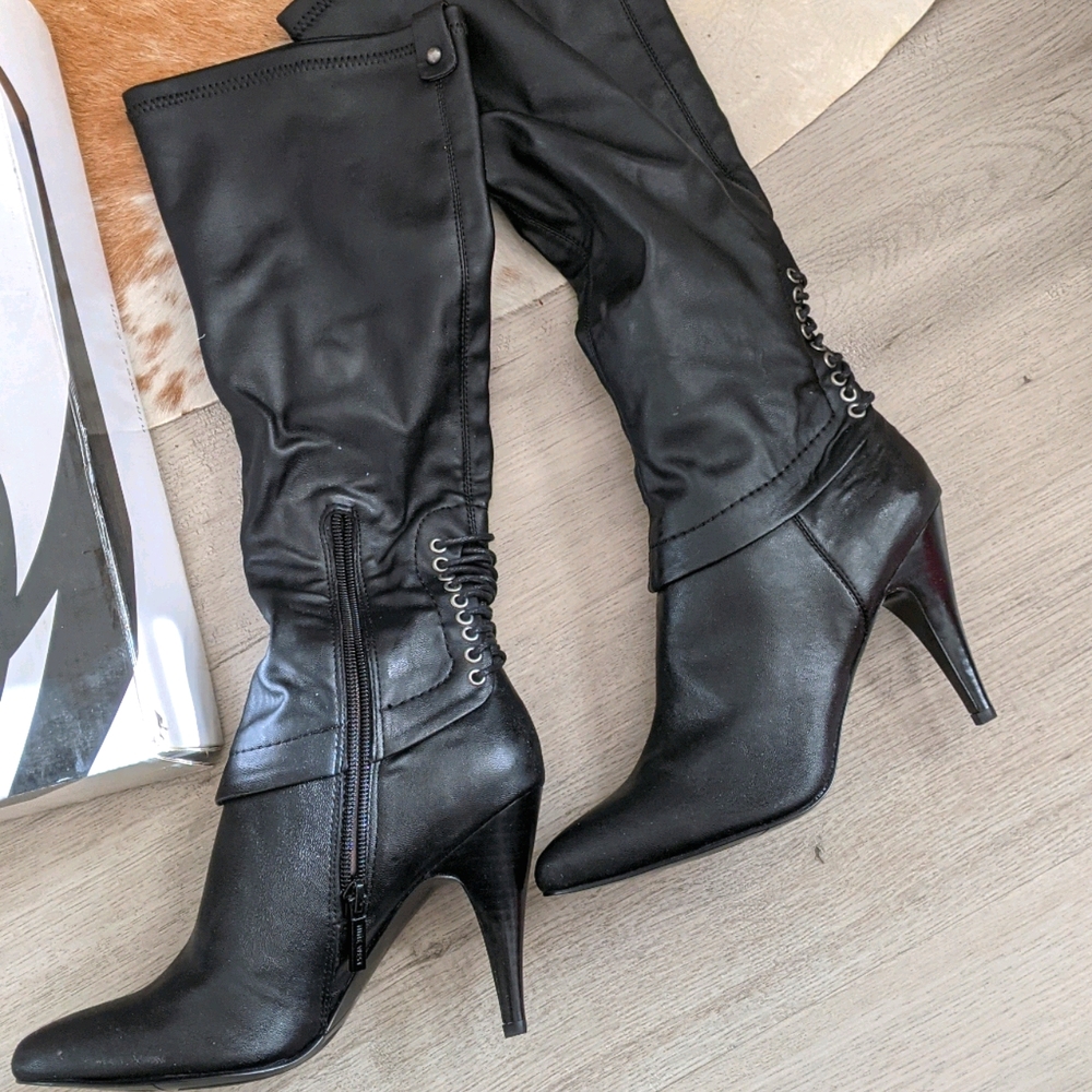 Nine West NWSkylah Black Boots